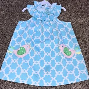 Mudpie spring bird dress